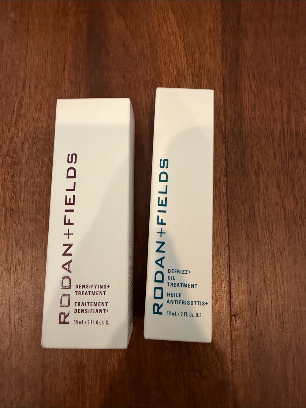 Rodan + Fields Duo with Teal and Maroon Accents